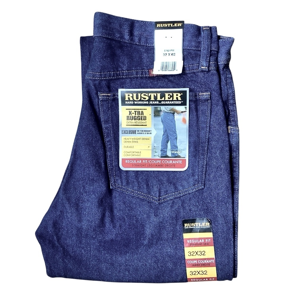 RUSTER Heavyweight Straight Jeans 32x32 Regular Fit